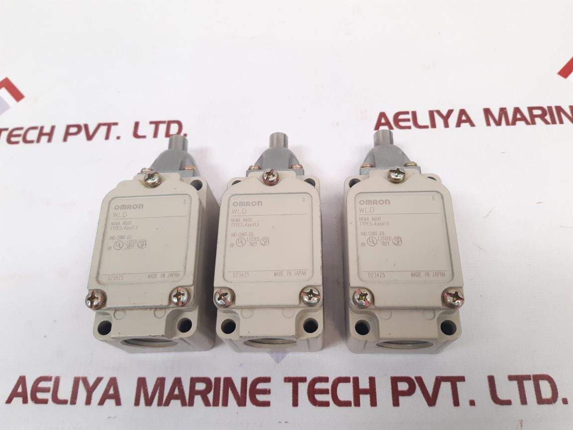Omron Nema A600 Limit Switch Wld 3,4 And 13