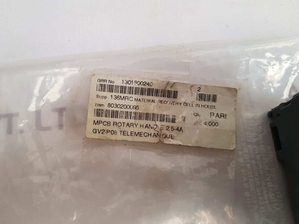 Schneider Gv2-p08/2.5-4A Manual Motor Controller