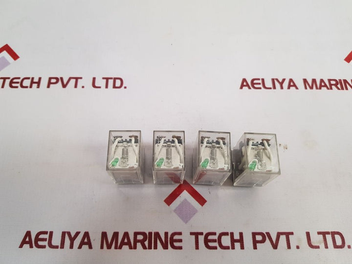 Set Of 4X Omron Ly2N Relay
