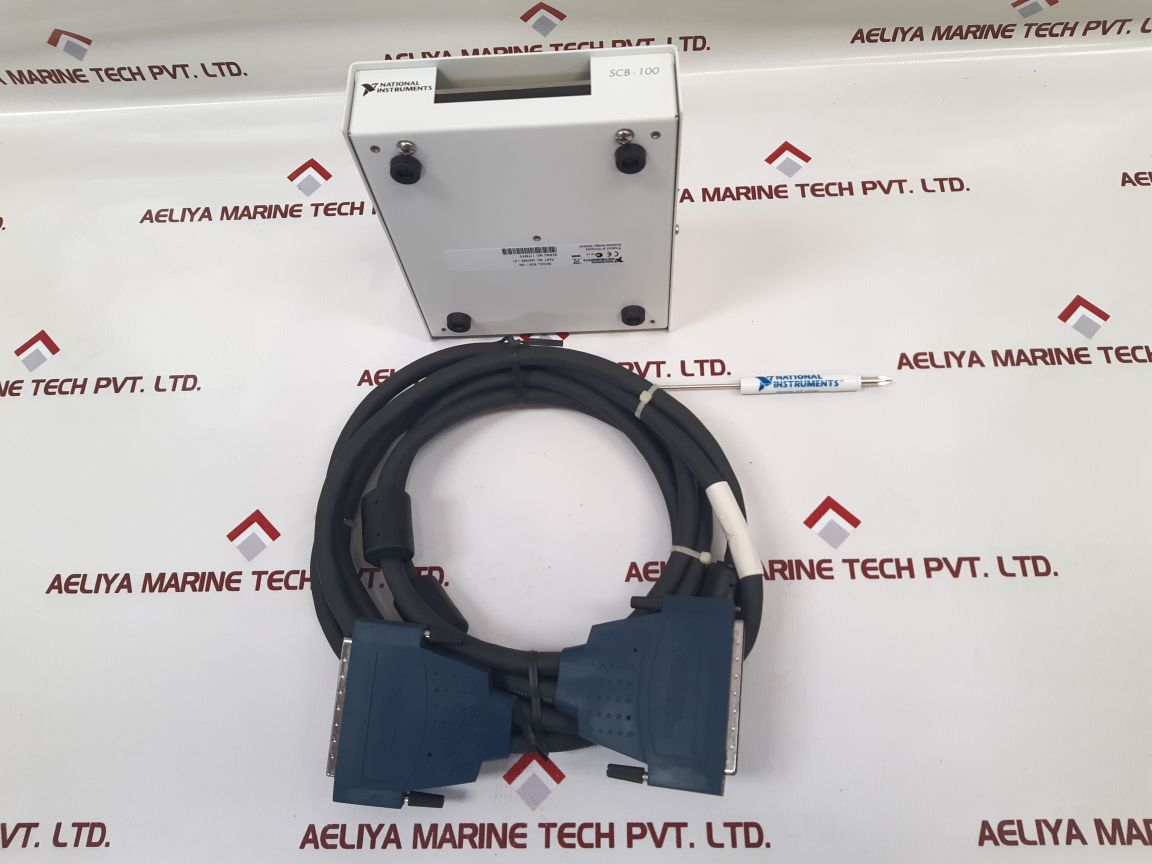 National Instruments Scb-100 100-pin Shielded Connector Block Set 182788C-01