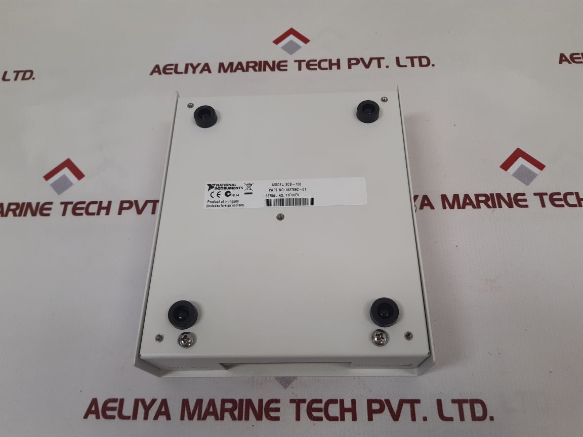 National Instruments Scb-100 100-pin Shielded Connector Block Set 182788C-01