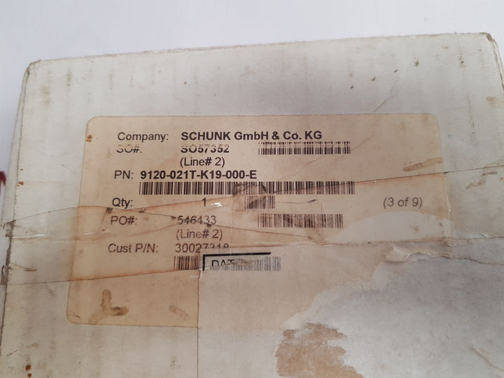 Schunk 0302327 Quick Change Adapter