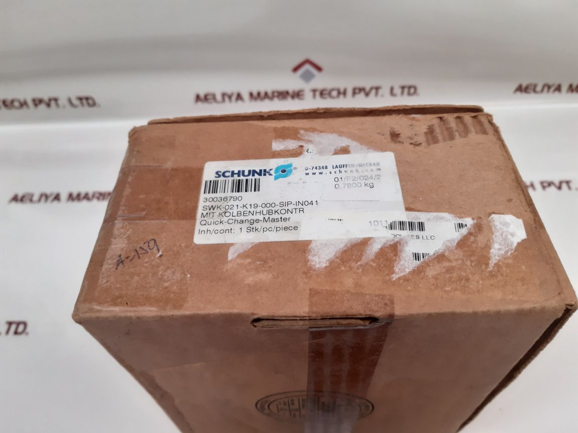 Schunk Swk-021-k19-000-sip-in041 Quick-change-master