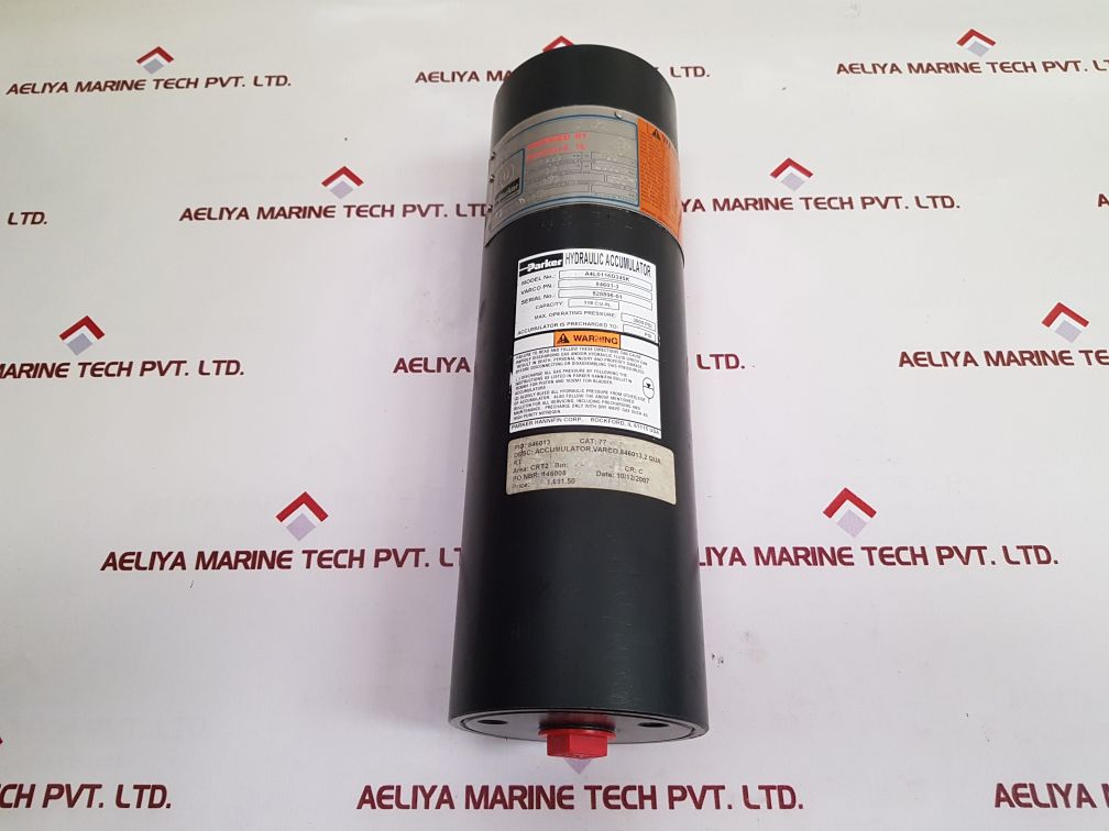 Parker A4L0116D345K Hydraulic Accumulator