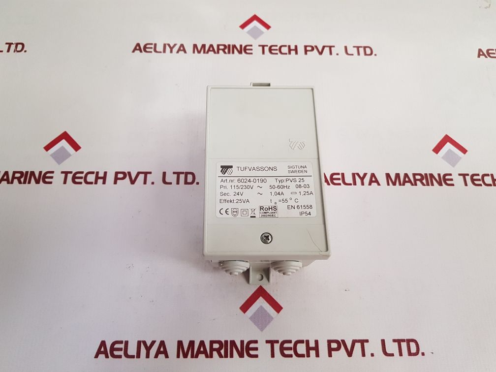 Tufvassons 6024-0190 Ac Power Supply Pvs25
