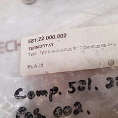 Therm-o-disc 59T Thermostat Surface Mount Aquastat 581.22.000.002
