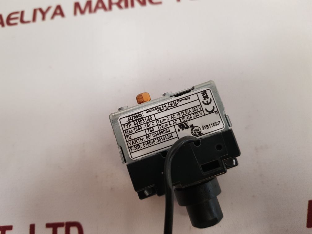 Jumo 602031/80 Thermostat 016548730101204