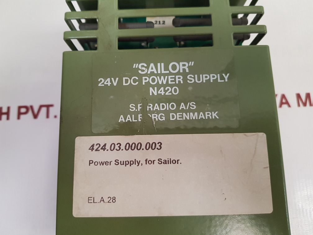 Sailor N420 Power Supply 24V Dc New
