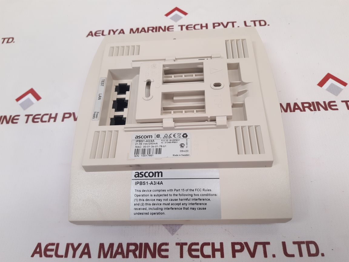 Ascom Ipbs1-a3/4A Base Station 09W20
