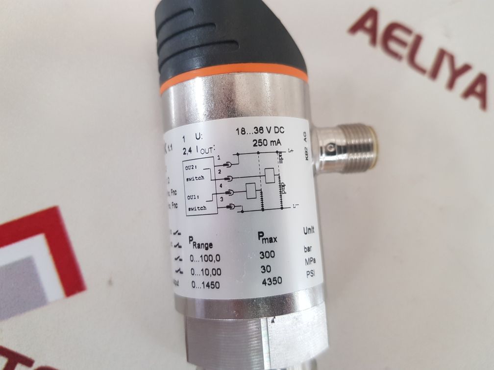 Ifm pn7002 pressure sensors 