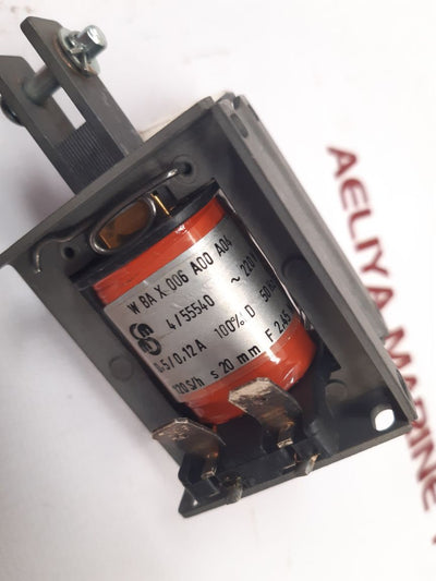 Magnet-schultz W Ba X 006 A00 A04 Ac Laminated Solenoid
