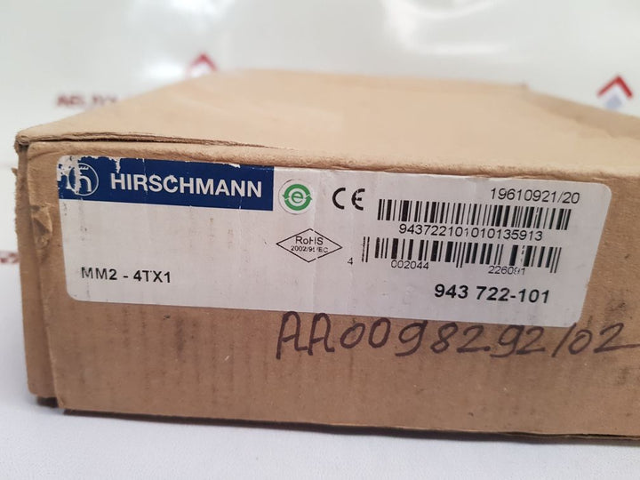 Hirschmann Mm2-4Tx1 Mice Media Module new