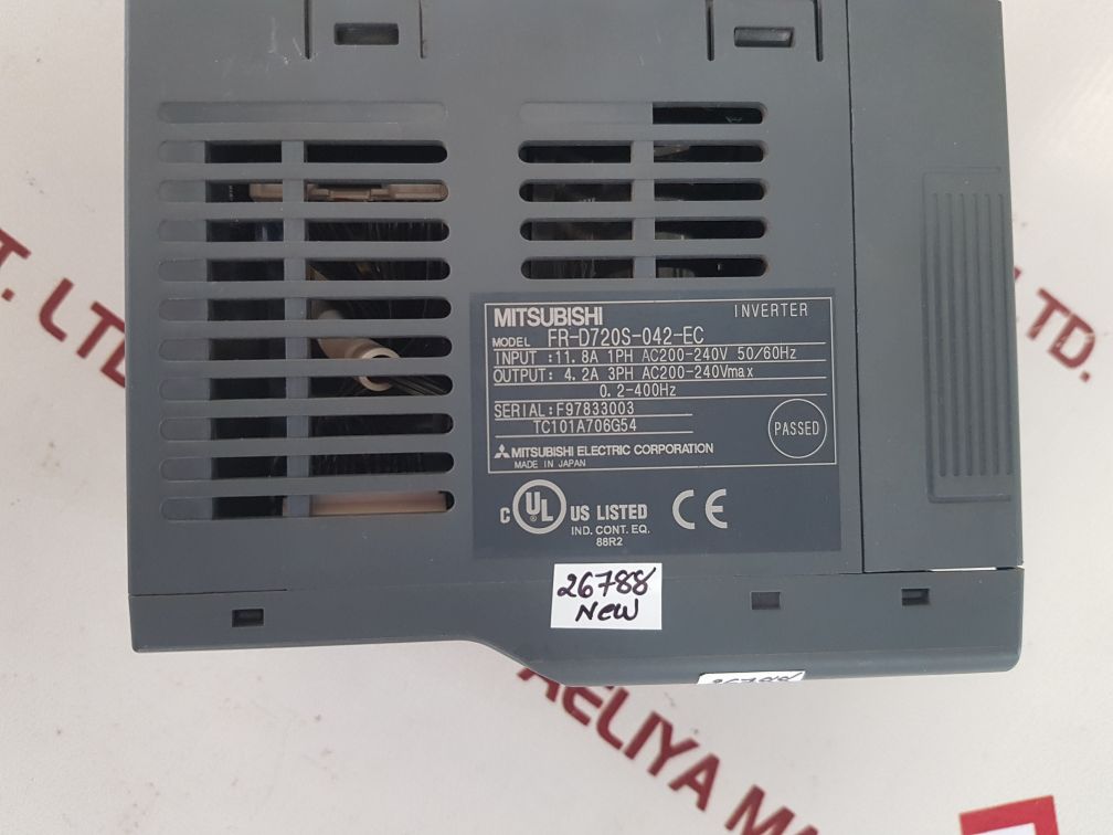 Mitsubishi fr-d720s-042-ec inverter