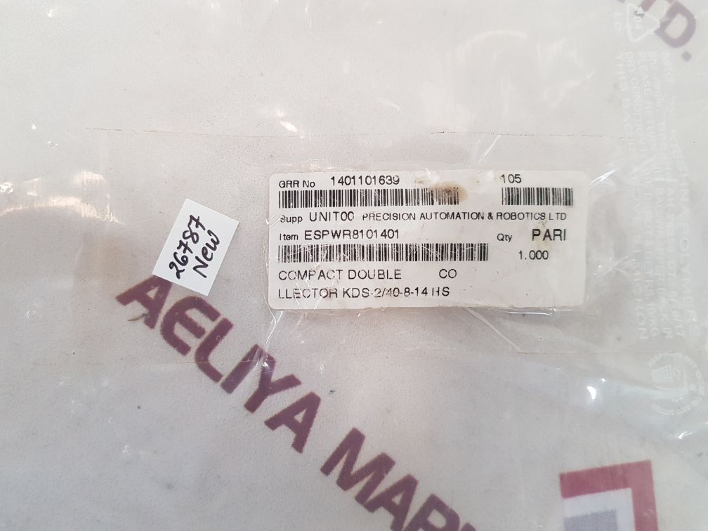 Precision automation & robotics kds-2/40-8-14 hs compact double collector