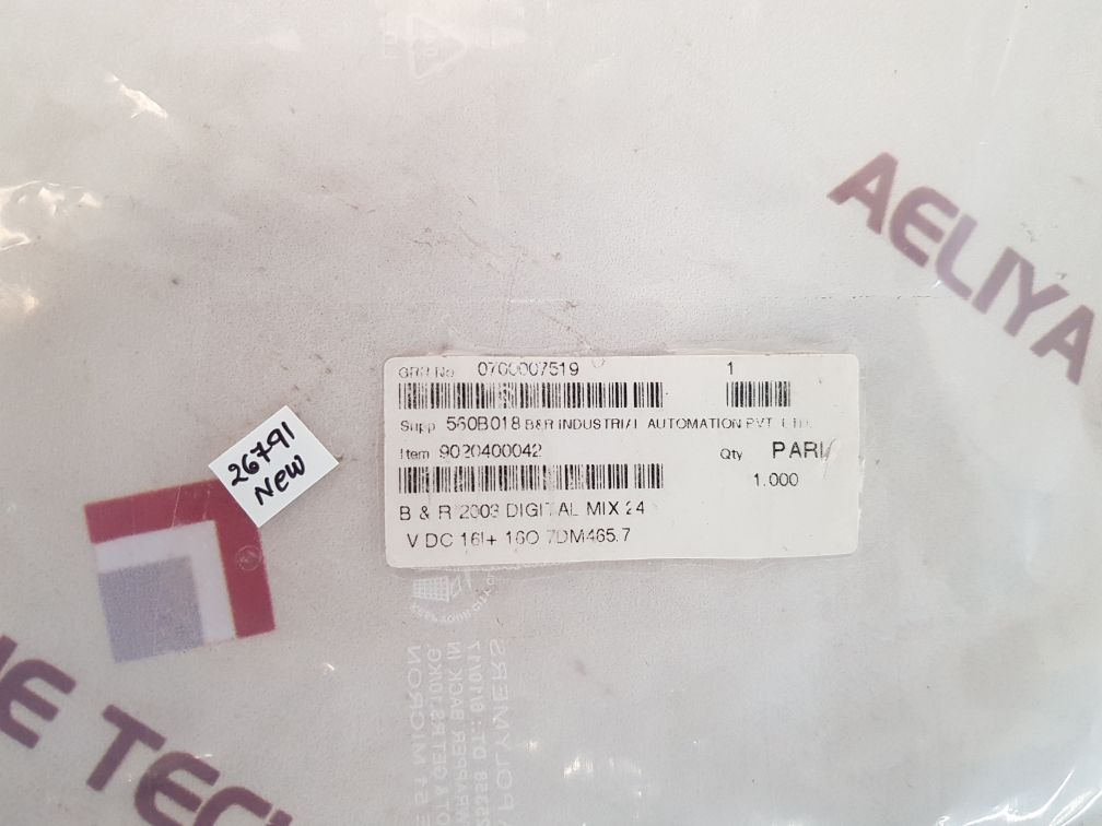B&r 7dm465.7 digital i/o module 