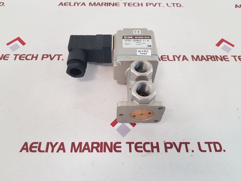 Smc vt325-035dls-f-q solenoid valve