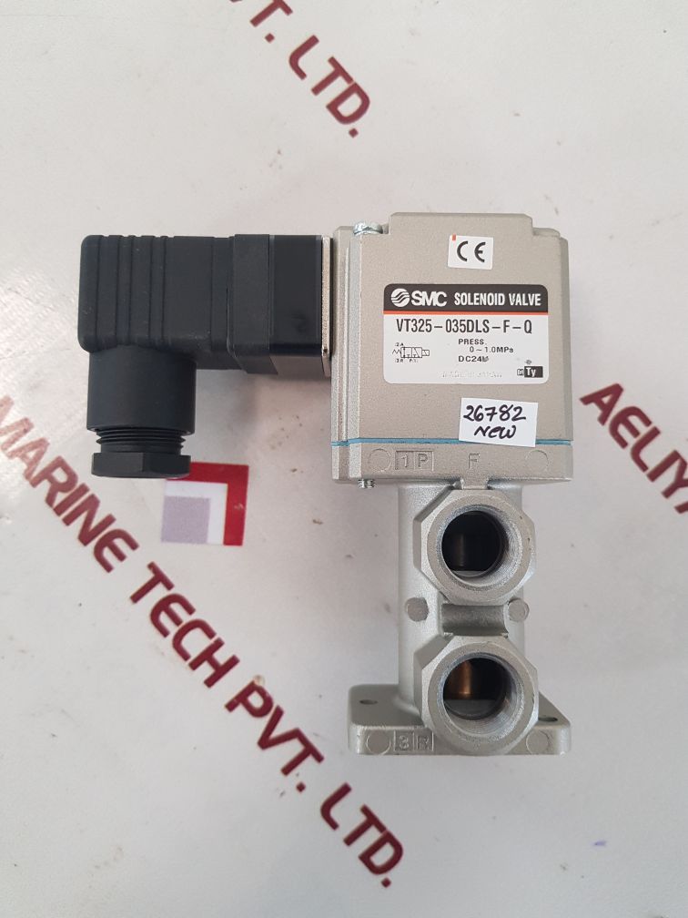 Smc vt325-035dls-f-q solenoid valve