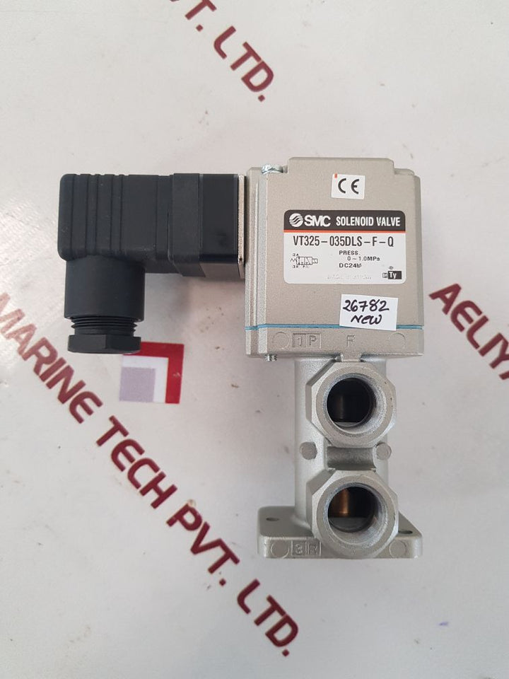 Smc vt325-035dls-f-q solenoid valve