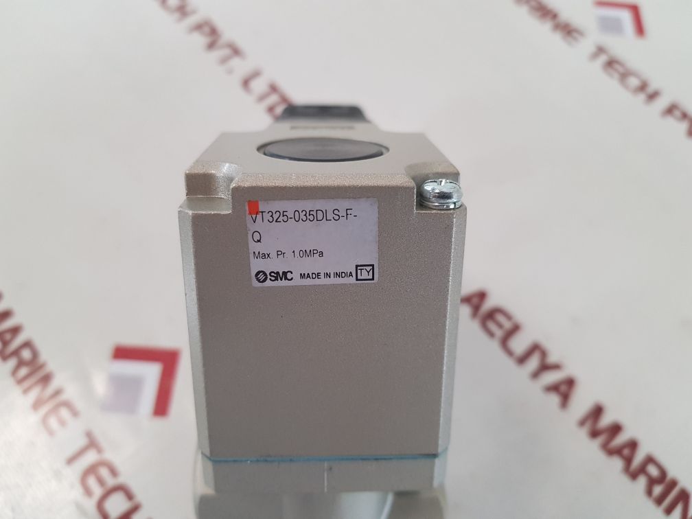 Smc vt325-035dls-f-q solenoid valve