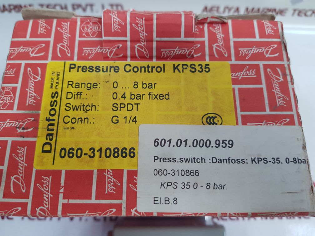 Danfoss Kps35 Pressure Switch 060-3108 396