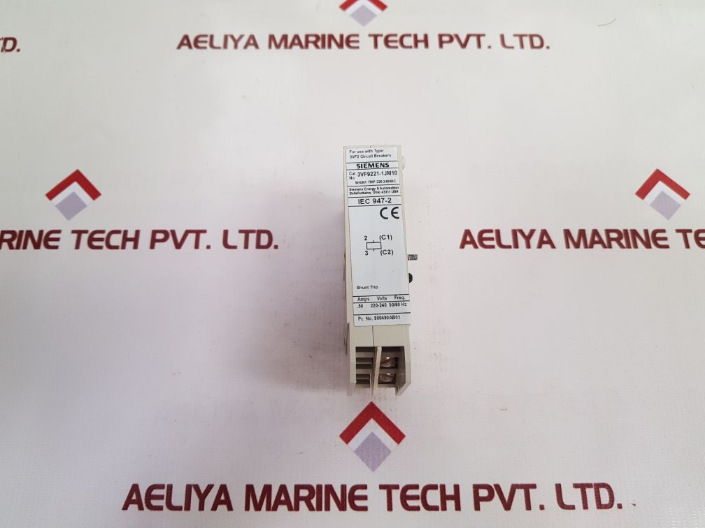 Siemens 3Vf9221-1Jm10 Shunt Trip