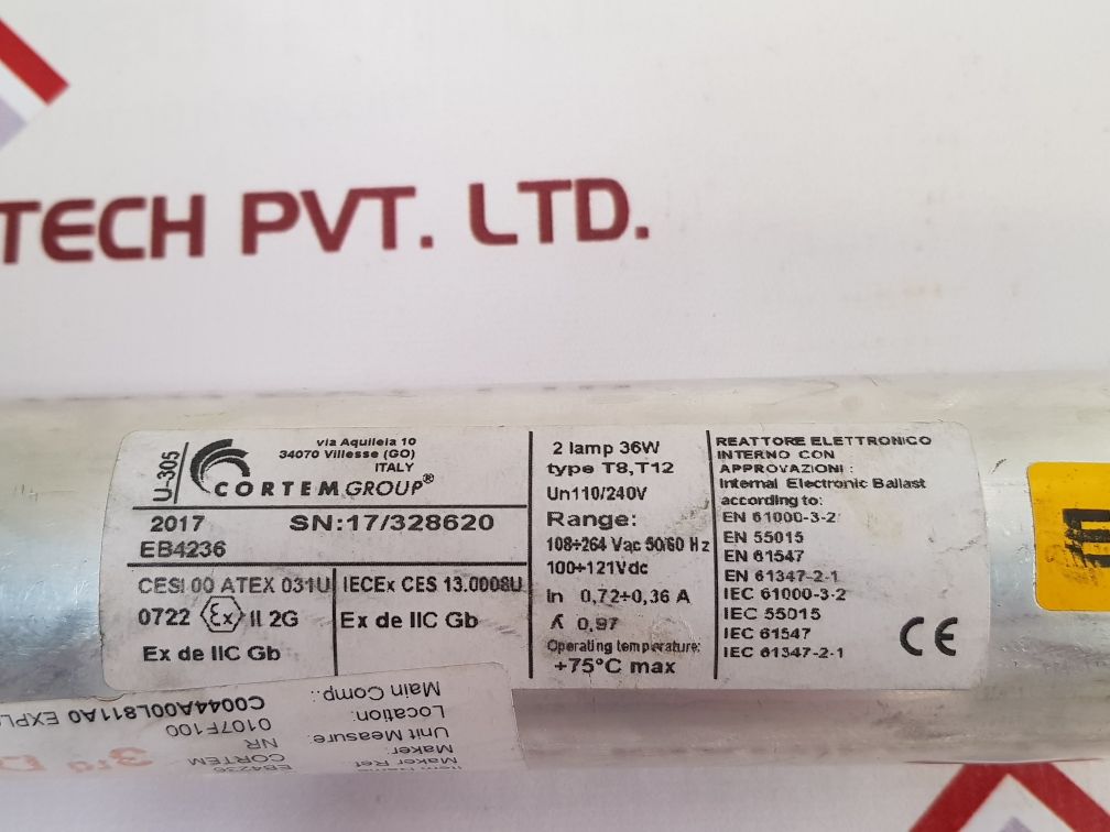Cortem U-305 Dual Channel Electronic Ballast