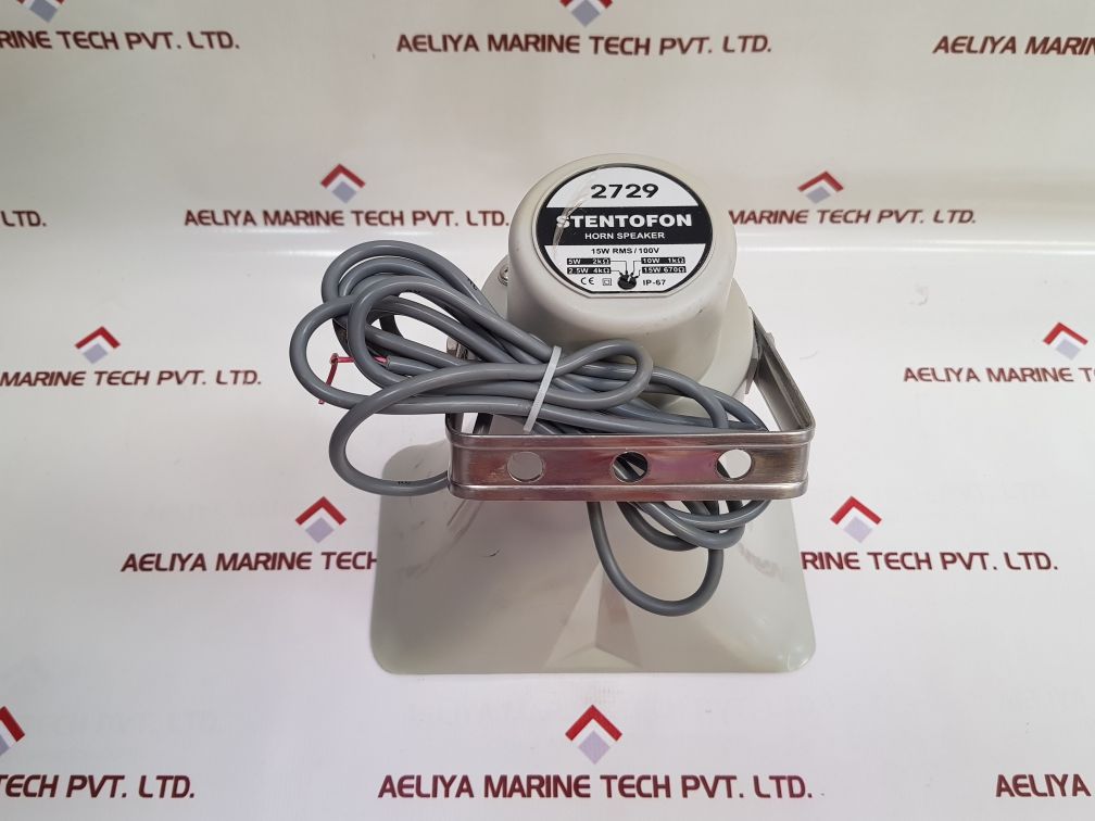 Stentofon 2729 Horn Speaker 15W Rms/100V Ip-67 – Aeliya Marine Tech