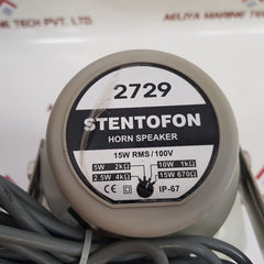 Stentofon 2729 Horn Loud Speaker