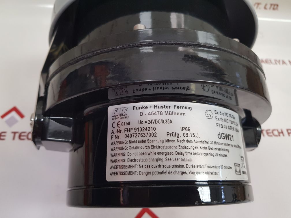 Funke + Huster Fhf 91024210 Signalling Bell New