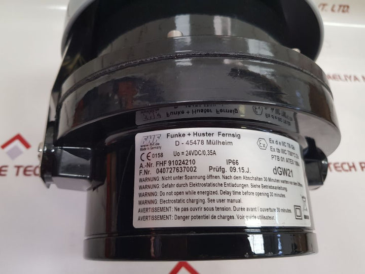 Funke + Huster Fhf 91024210 Signalling Bell New