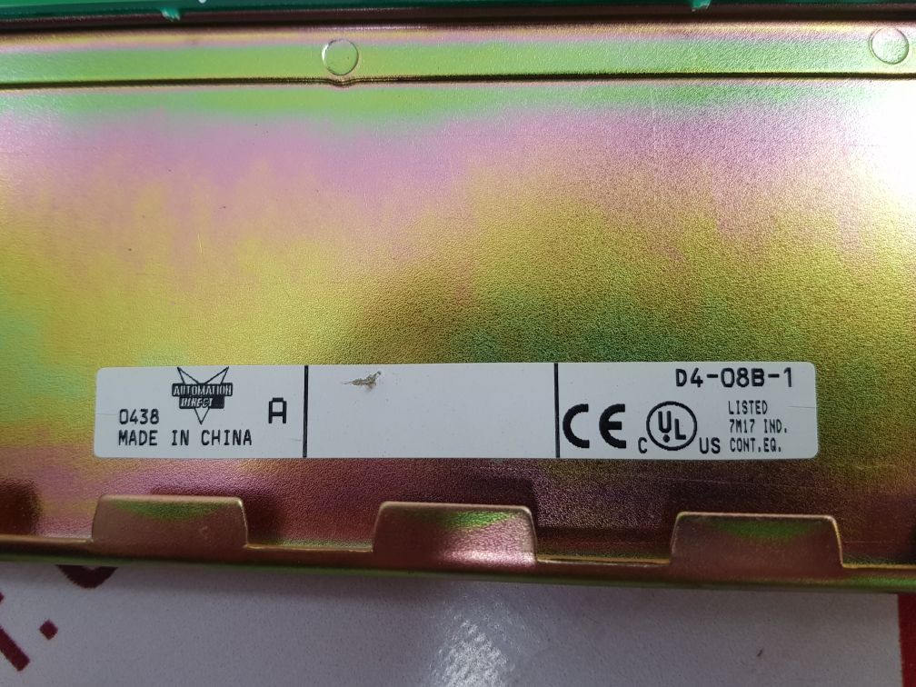 Automation Direct D4-08B-1 Expansion Base
