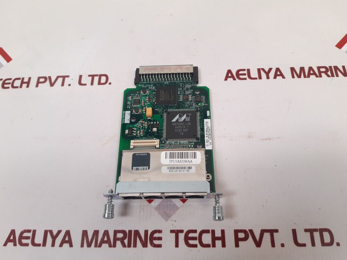 Cisco Systems Hwic 4Esw Interface Pcb Card