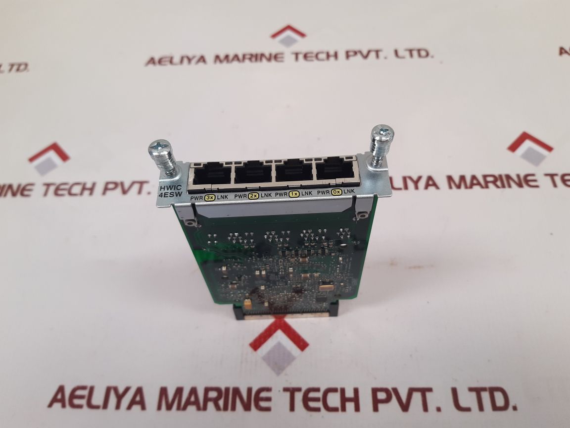Cisco Systems Hwic 4Esw Interface Pcb Card