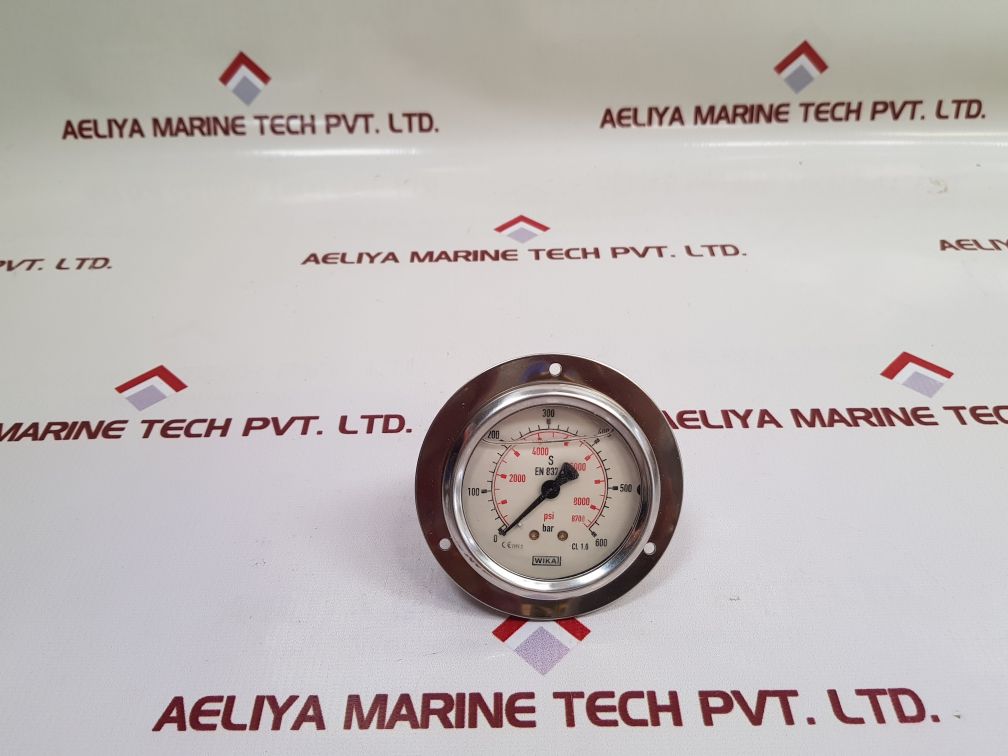Wika En 837 Cl 1.6 Pressure Gauge New
