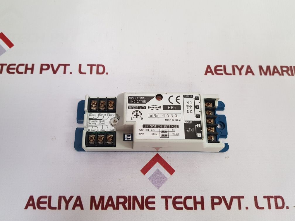 Hotron Hp9 Operation Indicator