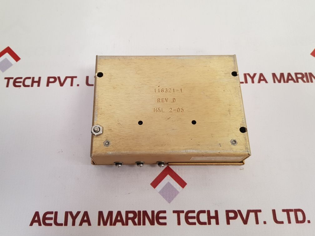 116321-2 Rev D Auxiliary Relay