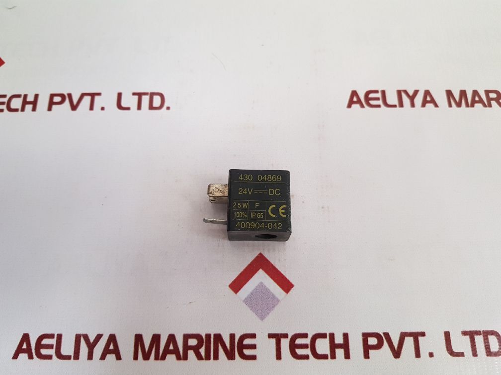 Asco Joucomatic 430 04869 Solenoid Valve Coil 24Vdc