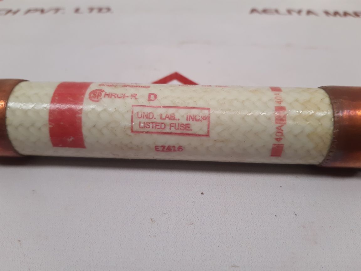 Set Of 7X Gould Shawmut Trs40R Fuse 40 Amp