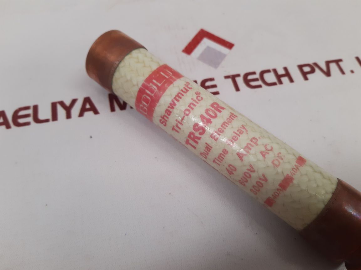 Set Of 7X Gould Shawmut Trs40R Fuse 40 Amp