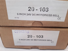 Wormald 6 Inch 24V Dc Motorised Bell