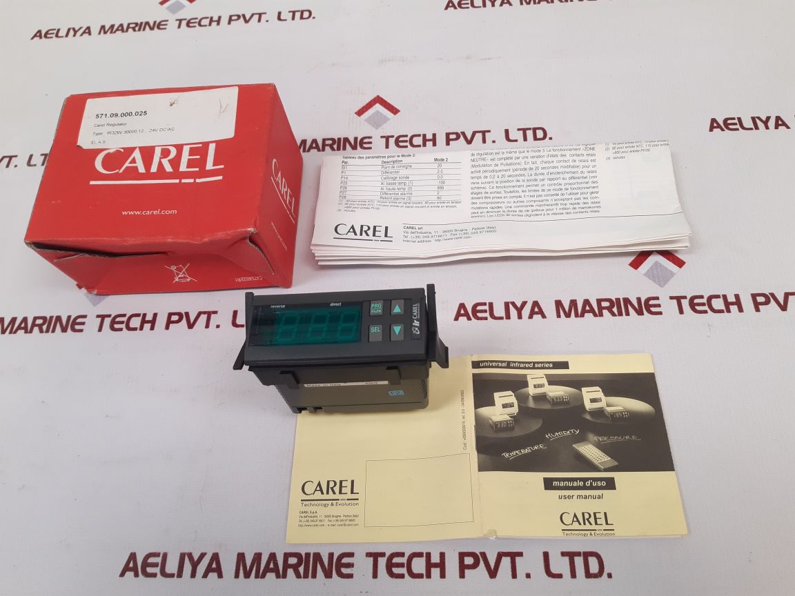 Carel Ir32W30000 Temperature Controller Rev. 1.031
