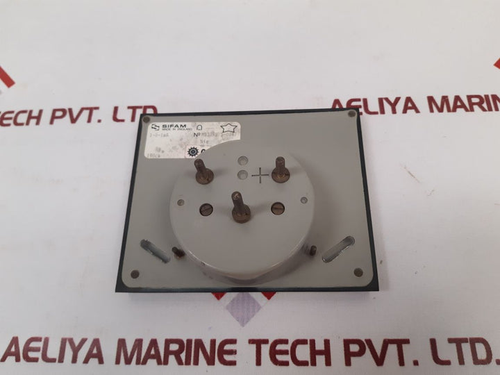 Sifam 1-0-1 Ma Panel Meter Brunvoll Thruster Used
