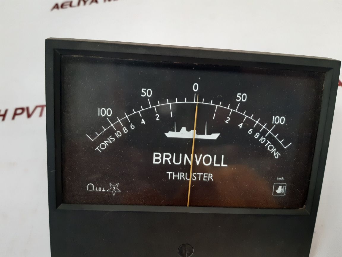 Sifam 1-0-1 Ma Panel Meter Brunvoll Thruster Used