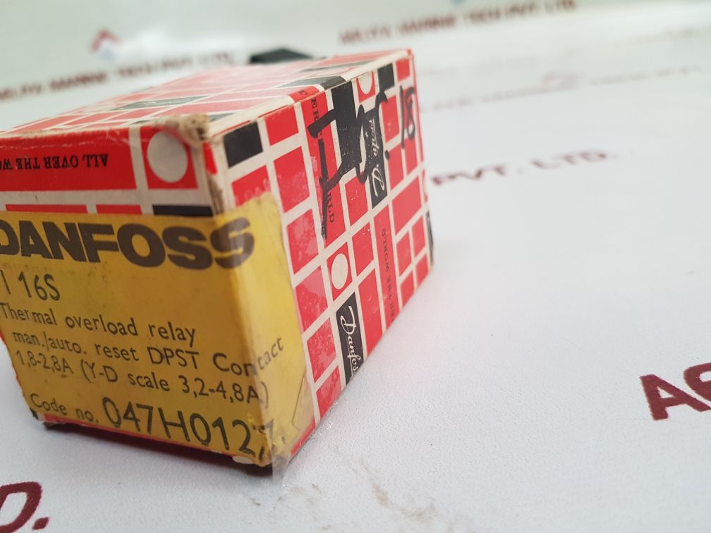 Danfoss Ti16S Thermal Overload Relay