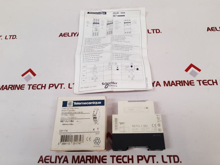 Telemecanique/Schneider Re7Cl11Bu Flashing Timer Relay Re7Cl
