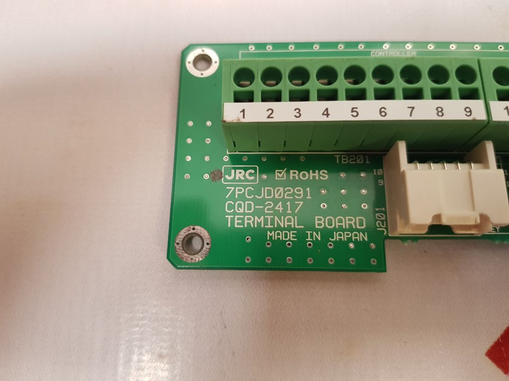 Jrc Cqd-2417 Terminal Board 7Pcjd0291