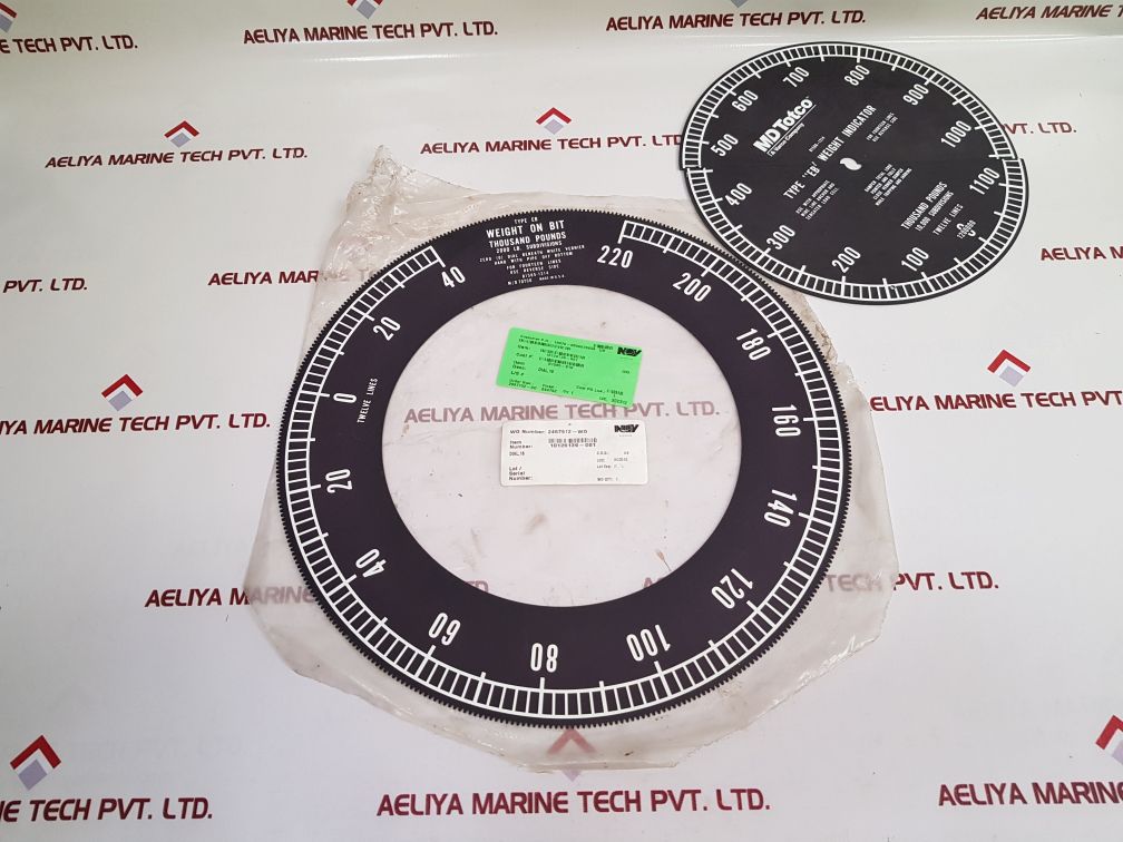M/D Totco Eb Weight Indicator