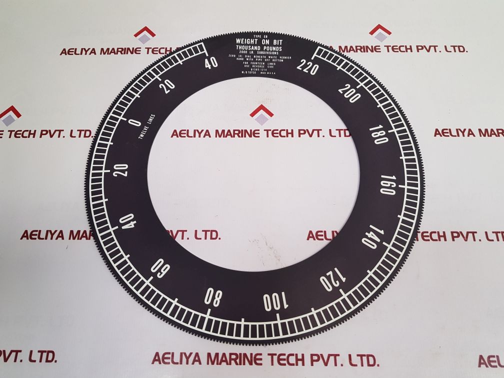 M/D Totco Eb Weight Indicator