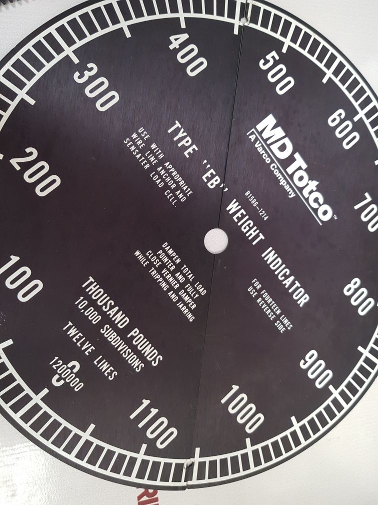 M/D Totco Eb Weight Indicator