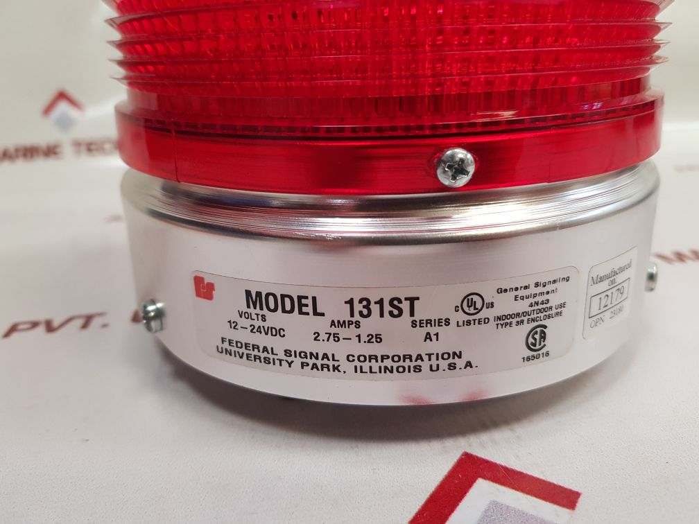 Federal Signal 131St Red Strobe Light